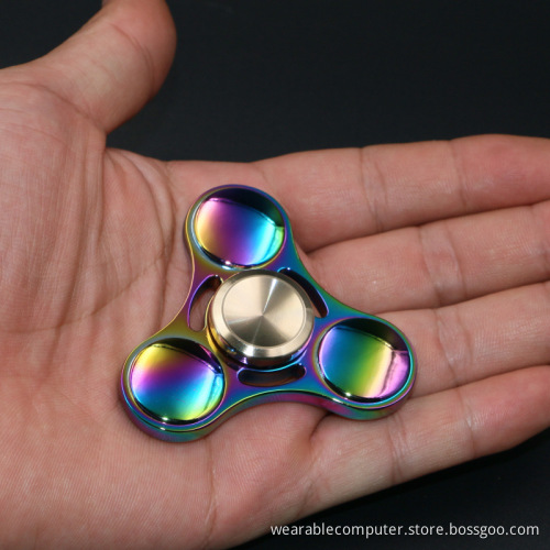 Famous UFO hand spinner 3 leaves fidget Spinner Fingertip Gyro in stock